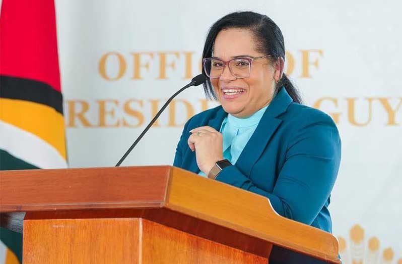 Press Secretary and Director of Press and Publicity at the Office of the President, Suelle Findlay-Williams