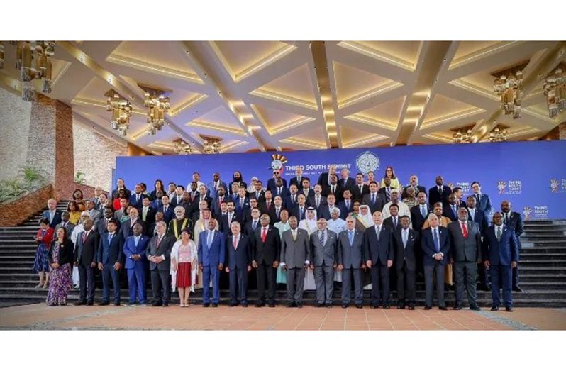 PM Phillips joined dozens of leaders at the Third South Summit of Heads of State and Governments of the Group of 77 and China, in Kampala, Uganda