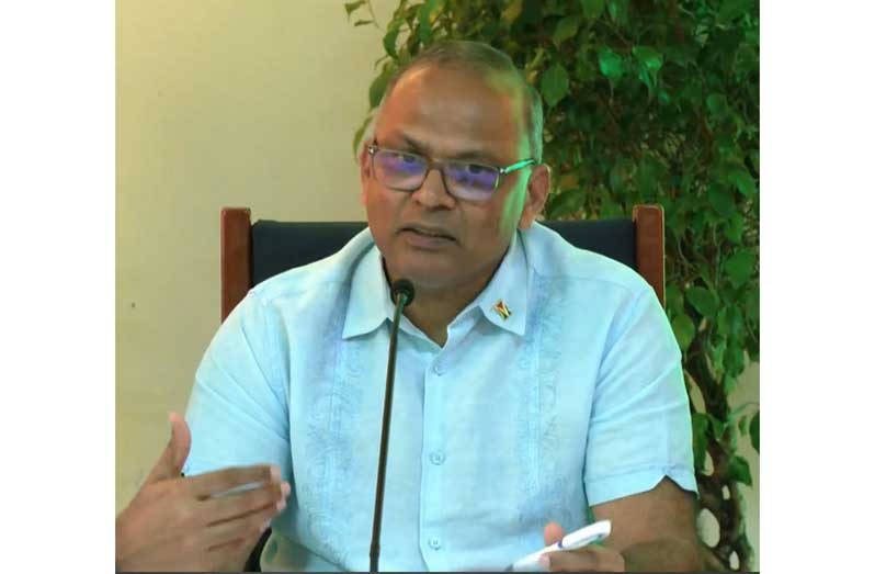 Minister of Health, Dr Frank Anthony