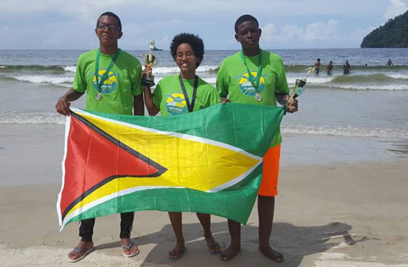 L-R, top performers are Daniel Winter, Soroya Simmons and Daniel Scott.