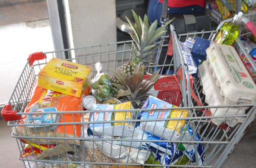 Among basic food items being distributed among the country’s most vulnerable in this time of near-crisis