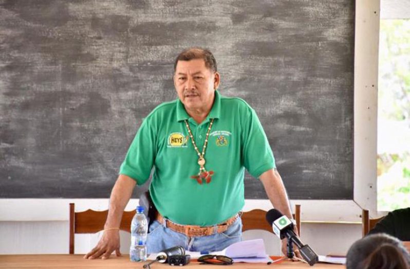 Minister of Indigenous Peoples’ Affairs, Sydney Allicock