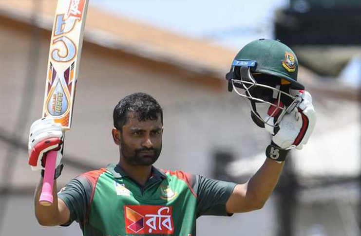 Tamim Iqbal scored his 11th ODI ton and also registered the record for the most number of runs by a batsman in a three-match ODI series in the Carribean