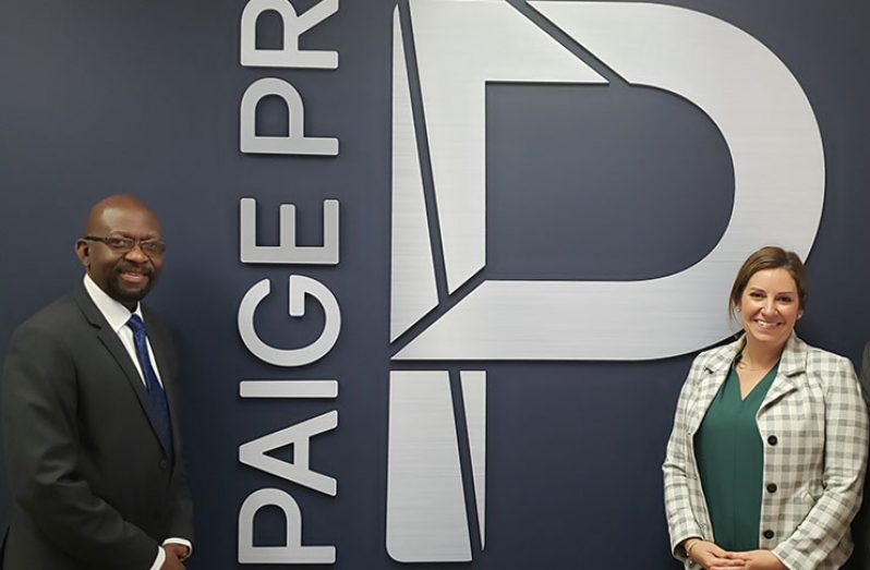 Alex Graham - CEO Tagman Media and Paige Donell - CEO Paige PR at the Paige PR offices in Houston Texas