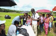 Minister within the Office of the Prime Minister with responsibility for Public Affairs Kwame McCoy spearheading the distribution exercise