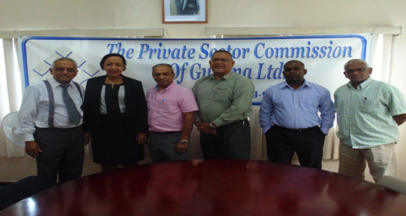 PSC and members of the Tax Reform Committee following their meeting