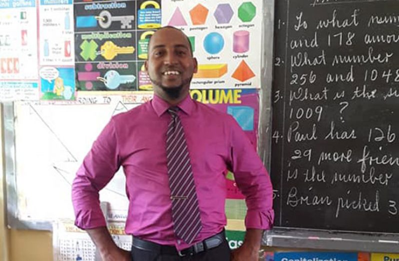 Ronwick Lopes from Patentia Primary believes male teachers bring a diverse array of experiences to the learners