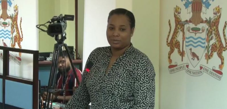 Alexandria Sophia Bowman, an Assistant Registration Officer of the Guyana Elections Commission (GECOM)