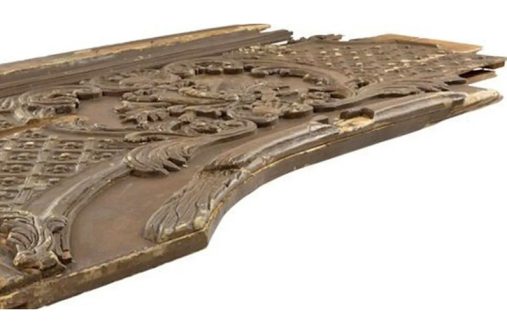 The ornate detailing on the prop was inspired by debris salvaged from the real Titanic (Heritage Auctions photo)