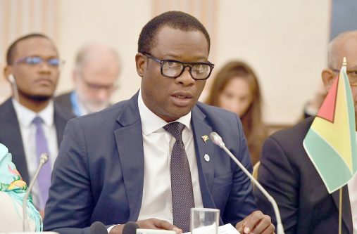 Minister Hugh Todd at the XII Italy-Latin America and the Caribbean Ministerial Conference held in Rome, Italy (Photo: Ministry of Foreign Affairs and International Cooperation/Facebook)