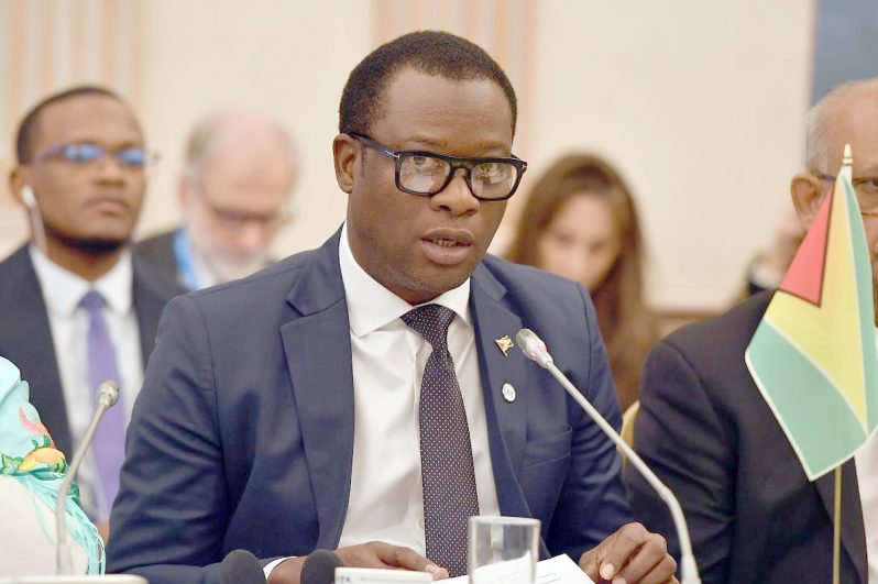 Minister Hugh Todd at the XII Italy-Latin America and the Caribbean Ministerial Conference held in Rome, Italy (Photo: Ministry of Foreign Affairs and International Cooperation/Facebook)