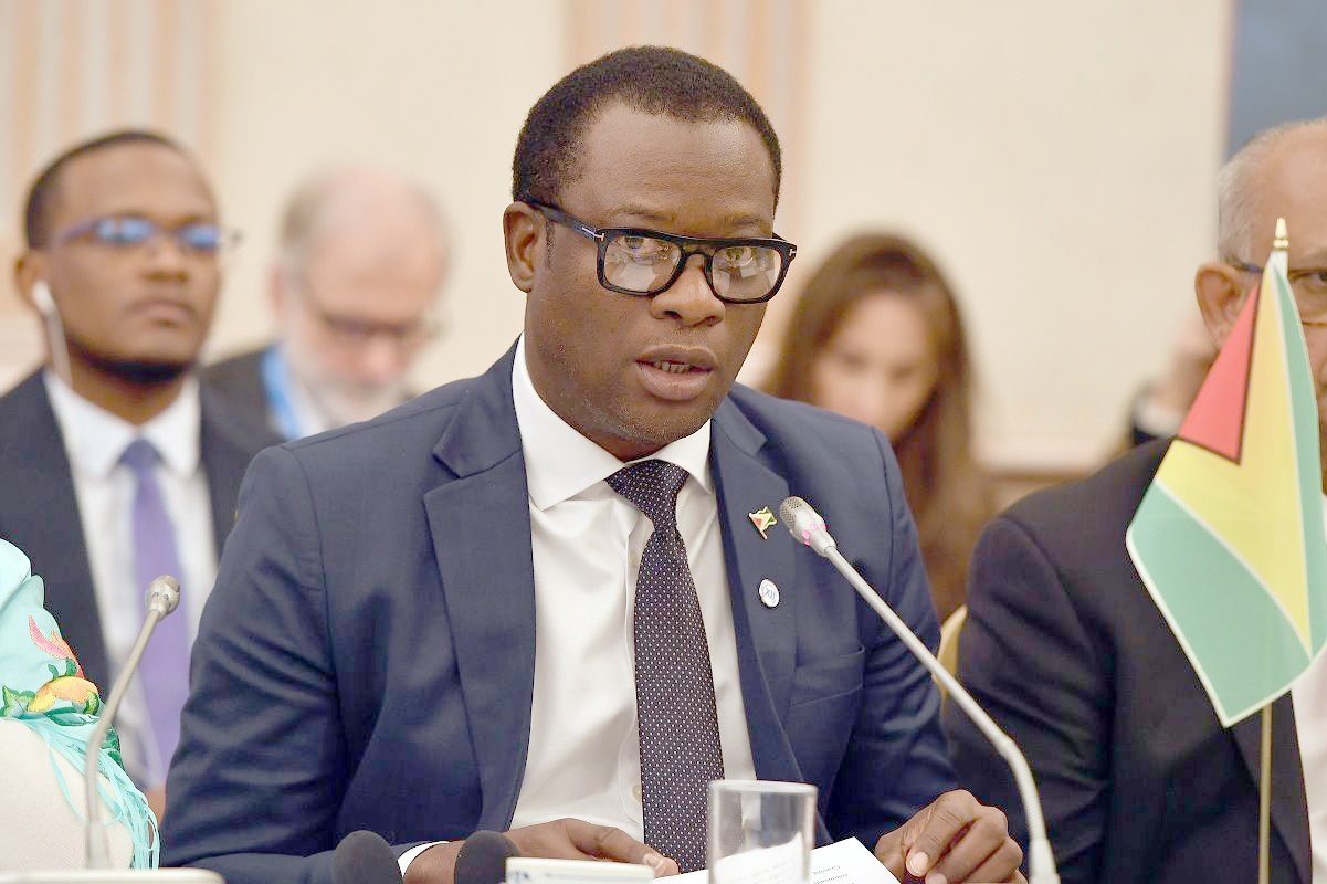 Minister Hugh Todd at the XII Italy-Latin America and the Caribbean Ministerial Conference held in Rome, Italy (Photo: Ministry of Foreign Affairs and International Cooperation/Facebook)