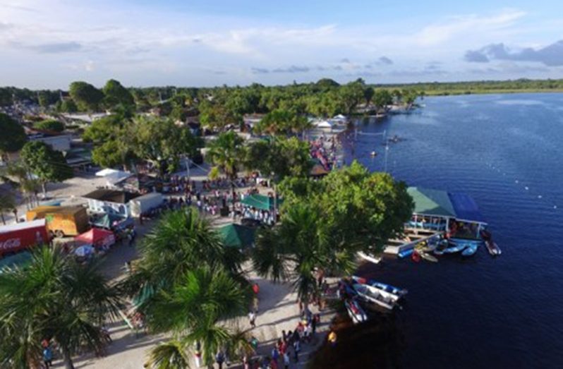 One of Guyana’s tourism products at Lake Mainstay