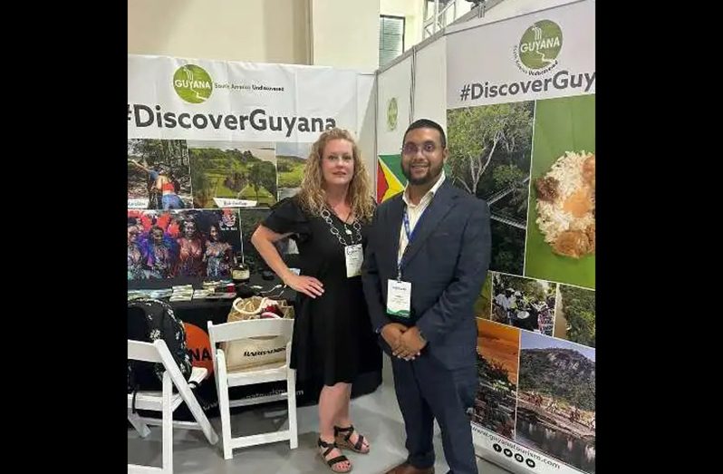 GTA’s Director, Kamrul Baksh met tourism members from other countries at the Caribbean Travel Marketplace