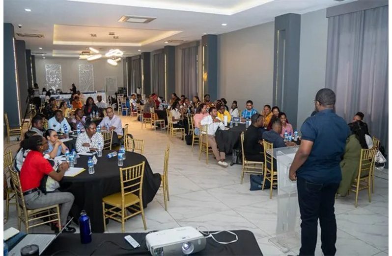 Media And Communication Academy training in session
