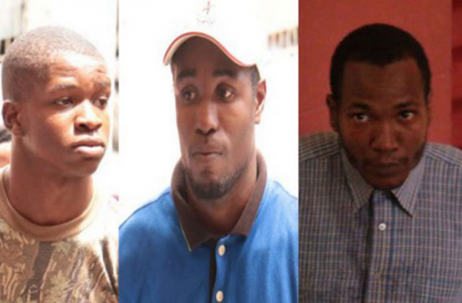 L-R: Clifton Gibson, Linton Eastman and Stancy Rodney
