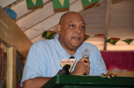 Natural Resources Minister Raphael Trotman