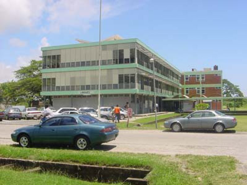 A section of the sprawling UG campus at Turkeyen