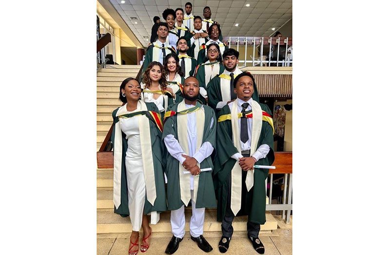 UG’s first batch of Petroleum Engineers at their graduation in November, 2023 (UG photo)