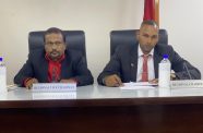 Newly elected Regional Chairman, Devin Mohan and Regional Vice Chairman, Humace Oodit