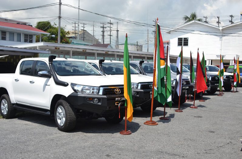 Vehicles to be handed over to the regions