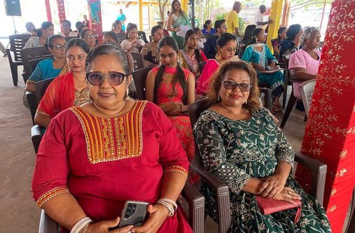 Regional Chairperson Vilma De Silva (left) was among those in attendance