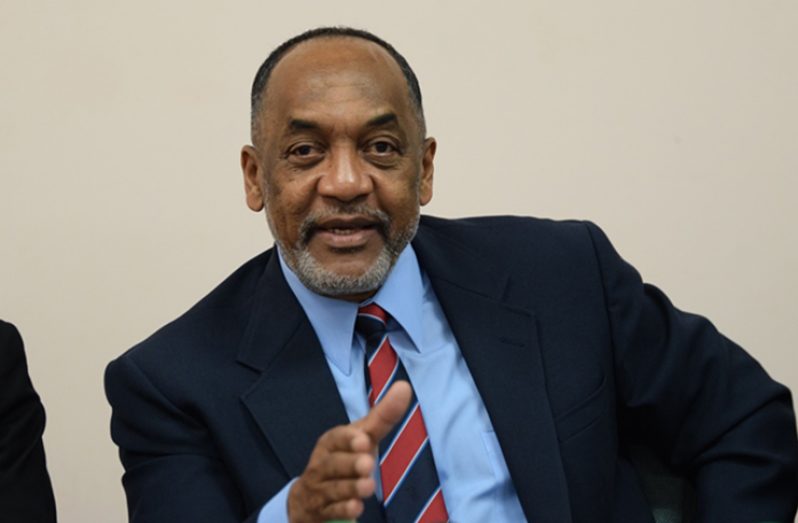 Head of the Environmental Protection Agency (EPA), Dr. Vincent Adams.