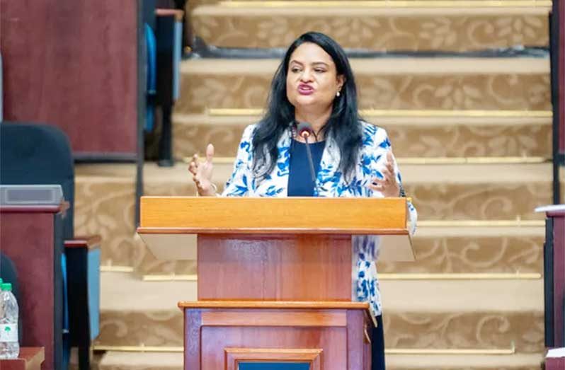 Minister of Human Services and Social Security, Dr. Vindhya Persaud