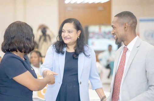 Minister of Human Services and Social Security, Dr Vindhya Persaud