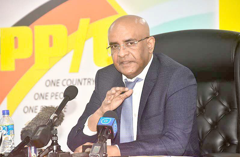 PPP General Secretary Dr. Bharrat Jagdeo