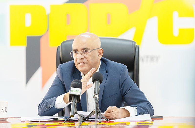 General Secretary of the PPP, Dr Bharrat Jagdeo