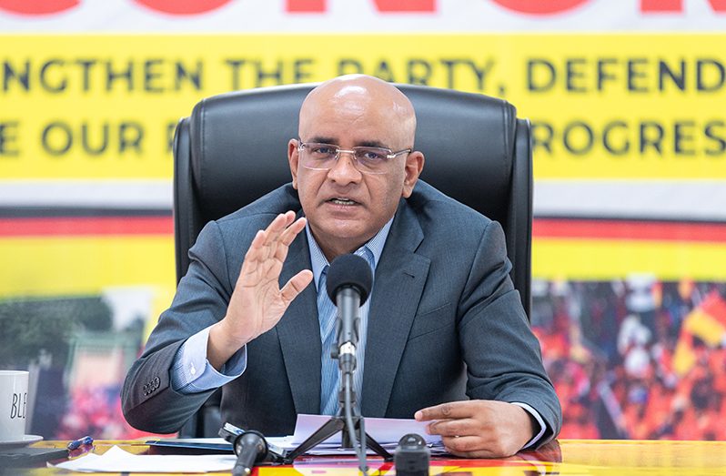 PPP General Secretary, Dr Bharrat Jagdeo