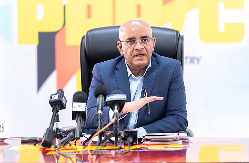 PPP/C General Secretary Bharrat Jagdeo