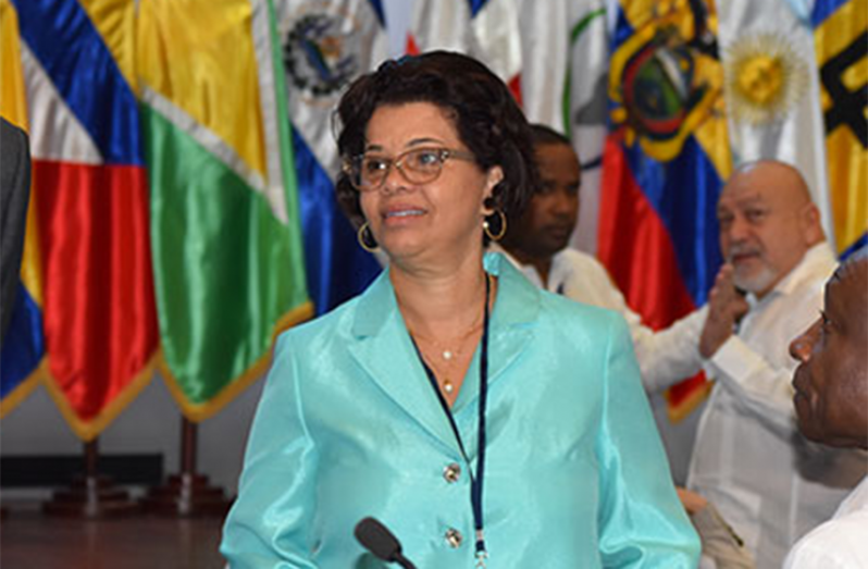 Former Director General, Audrey Waddell