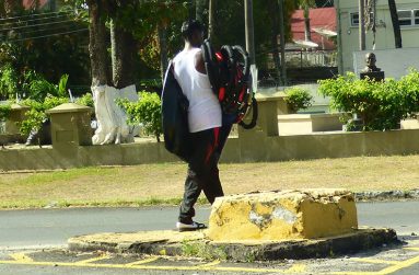 ‘Walking-sellers’ can be seen all across Georgetown, selling various items to customers on the move