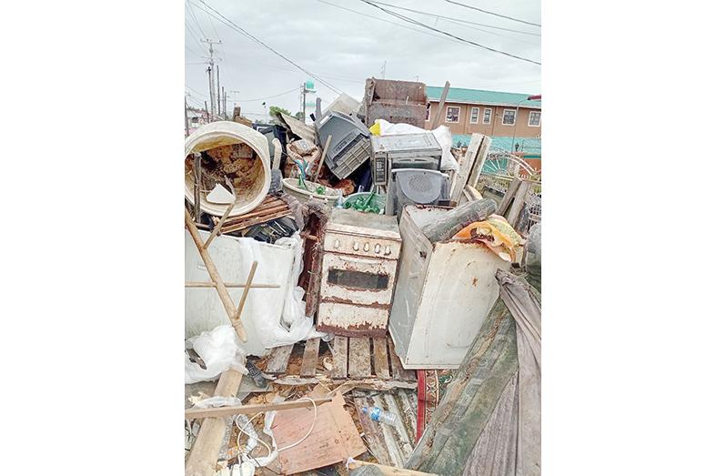 Across the East Bank of Demerara, residents are welcoming #TheBigLift initiative, seizing the opportunity to properly dispose of bulky waste and help keep their communities clean. The exercise, spearheaded by the Ministry of Local Government and Regional Development, aims to remove large, unwanted items such as old furniture, appliances, and construction debris that often contribute to unsanitary surroundings. Through this targeted clean-up effort, the ministry continues to promote cleaner, healthier, and more resilient communities across Guyana (Photos: Ministry of Local Government and Regional Development)