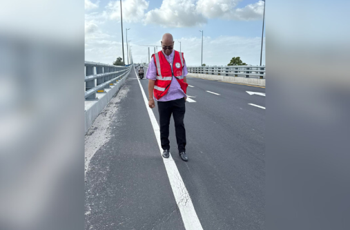 Minister of Public Works, Juan Edghill.