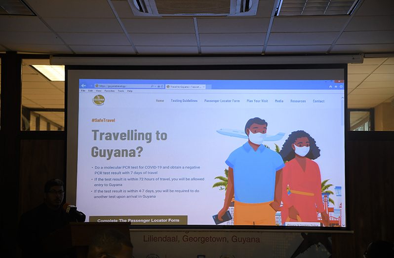 The travel website that was launched on Wednesday