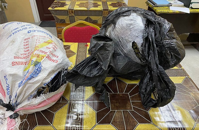 The seized cannabis
