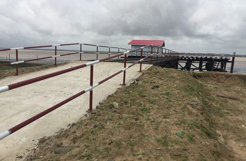 wharf The $16.9M wharf built at Corriverton, East Berbice