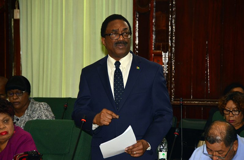 Attorney General and Minister of Legal Affairs Basil Williams SC