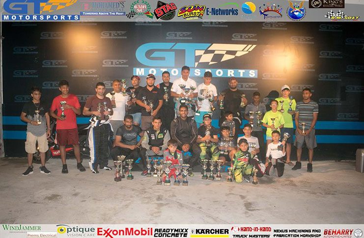 The various winners of the Georgetown Grand Prix (GT Motorsports photo)
