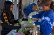 Edna Bilacog and Rose Ann Tungol have been supporting their families as waste segregators (Photo: PEMSEA/Orange Omengan)