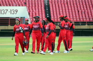 Trinidad and Tobago players celebrate.