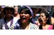 Women march in Mexico City to protest against femicides (Gustavo Martínez Contreras photo)