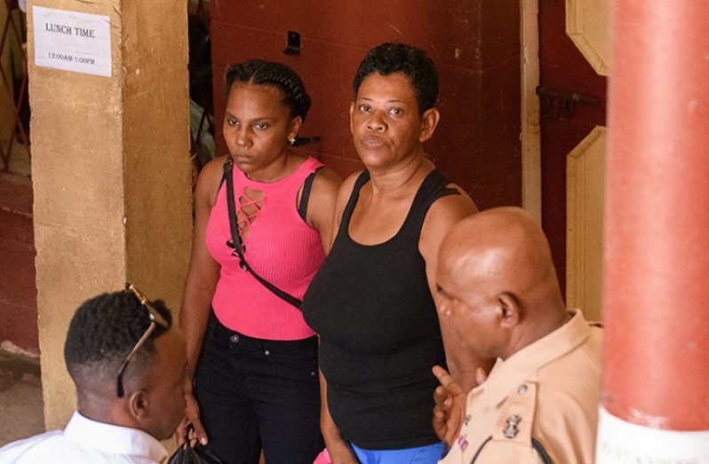 Loretta Chisholm, left, and her mother-in-law, Cheryl Barker
