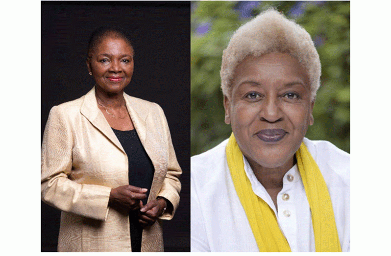 Baroness Valerie Amos (left) and award-winning actress CCH Pounder (right