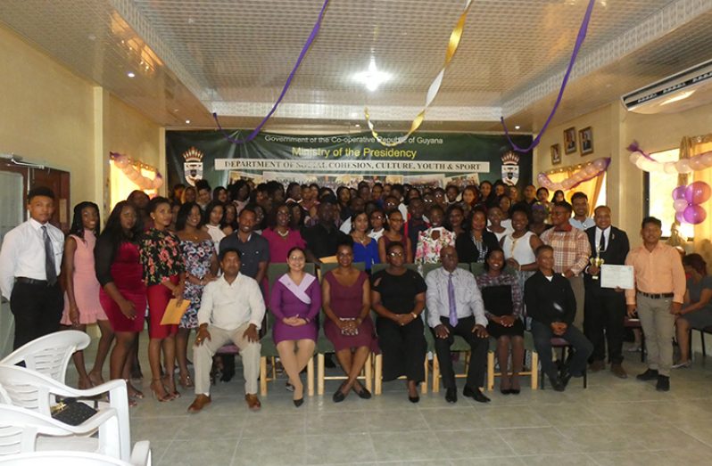 Graduates of the 16th batch of the Youth Leadership Training Programme