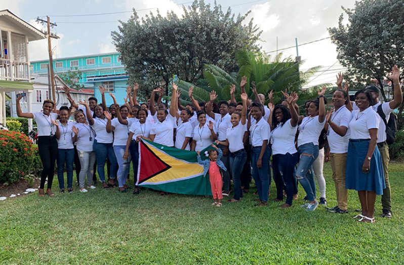 Participants from the YCG Domestic Observers Elections Day training