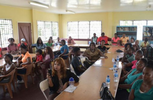 Some of the young people who participated in the workshop